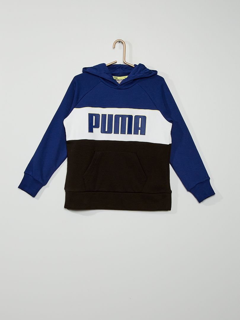 sweat puma enfant bleu