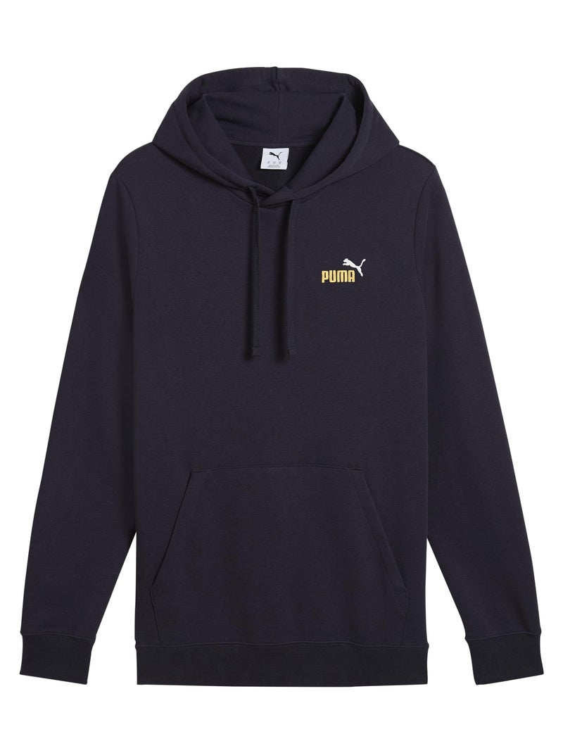 Sweat à Capuche Puma Logo Hoodie Bleu marine - Kiabi
