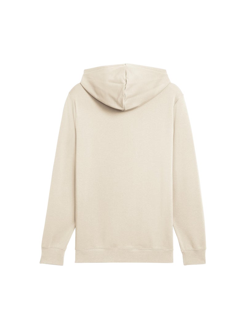 Sweat à Capuche Puma Logo Hoodie No dye Beige - Kiabi