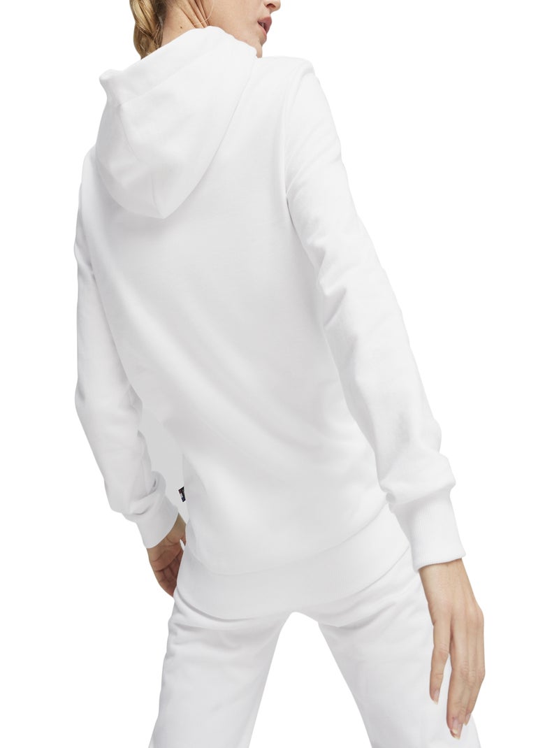 Sweat à Capuche Puma Mif Blanc - Kiabi