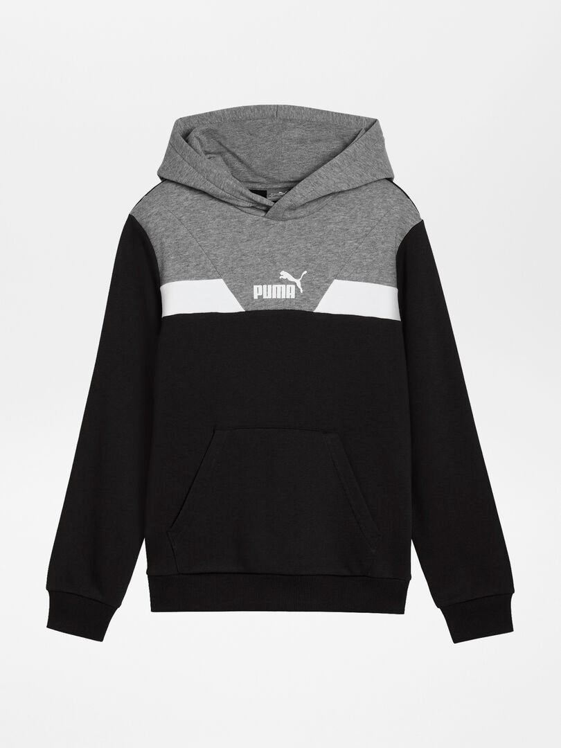 Sweat à capuche 'Puma' Noir - Kiabi