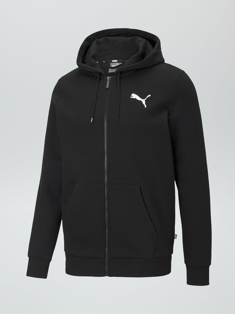 Sweat à capuche 'Puma' Noir - Kiabi