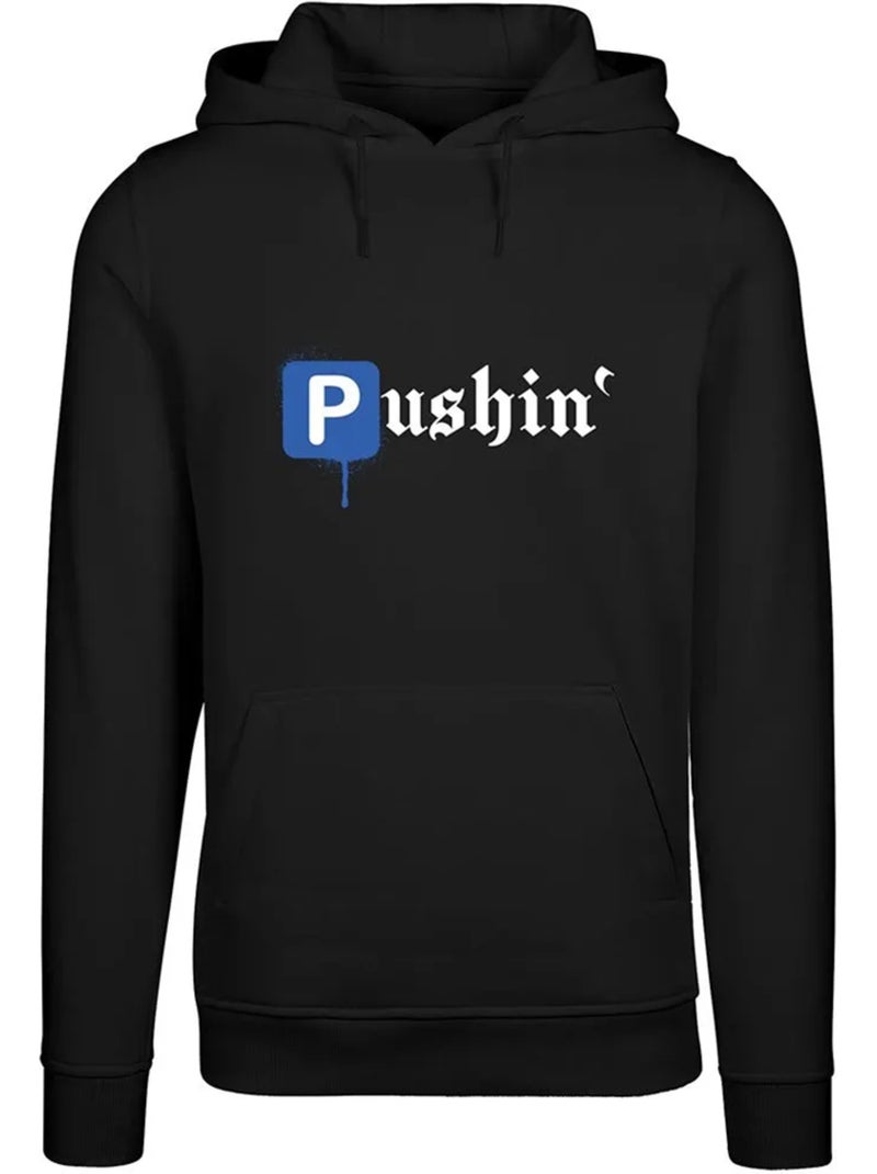 Sweat à capuche pushin p - mister tee Noir - Kiabi