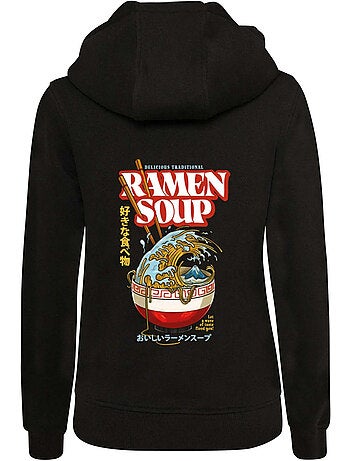 Sweat à capuche ramen soup - mister tee
