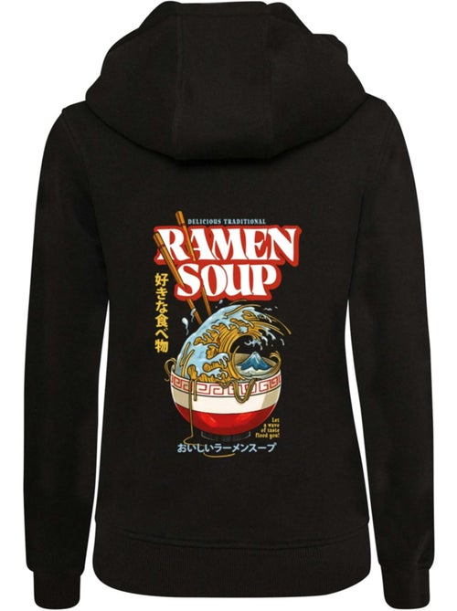 Sweat à capuche ramen soup - mister tee - Kiabi