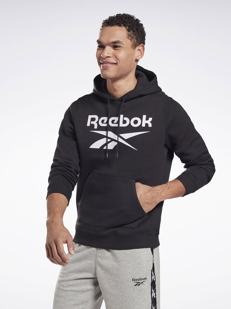 Sweat à capuche 'Reebok' Noir - Kiabi