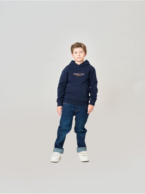 Sweat à capuche regular garçon imprimé deeluxe original 'deeluxe' - Kiabi