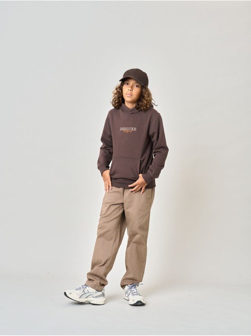 Sweat à capuche regular garçon imprimé deeluxe original 'deeluxe' - Kiabi