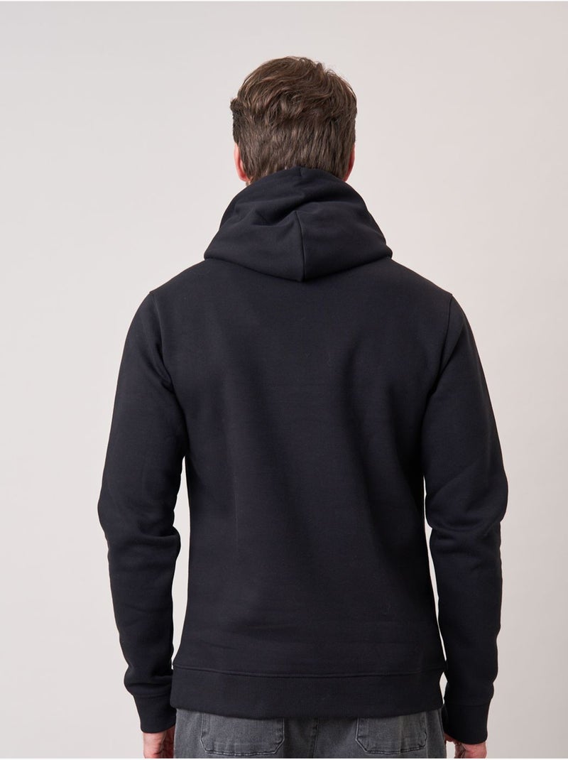 Sweat à capuche regular homme imprimé deeluxe original 'deeluxe' Noir - Kiabi