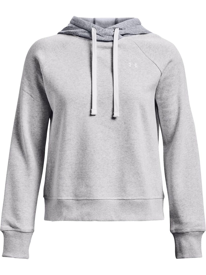 Sweat à capuche rival - sous armure Gris - Kiabi