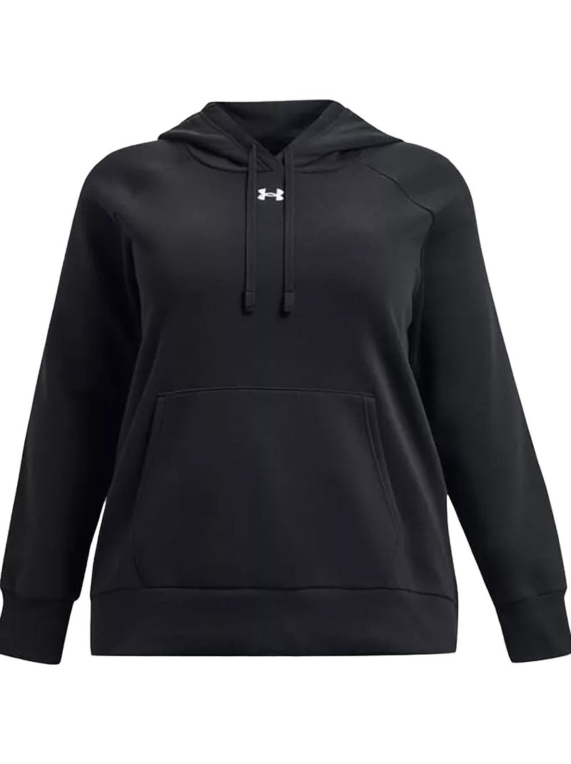 Sweat à capuche rival - sous armure Noir - Kiabi