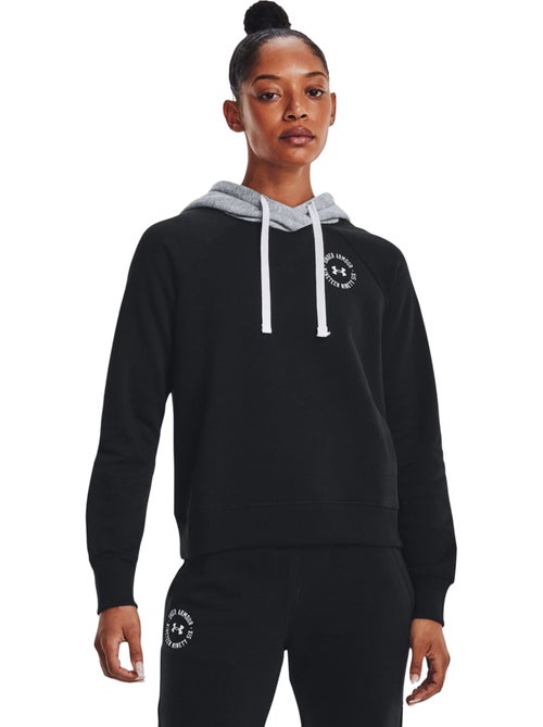 Sweat à capuche rival - sous armure - Kiabi