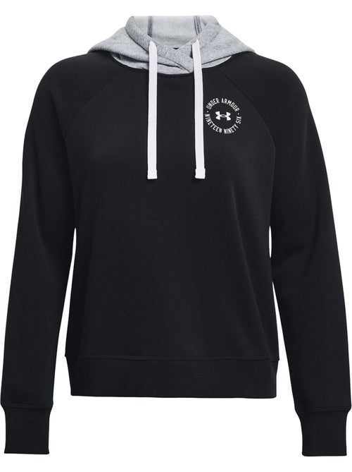 Sweat à capuche rival - sous armure - Kiabi