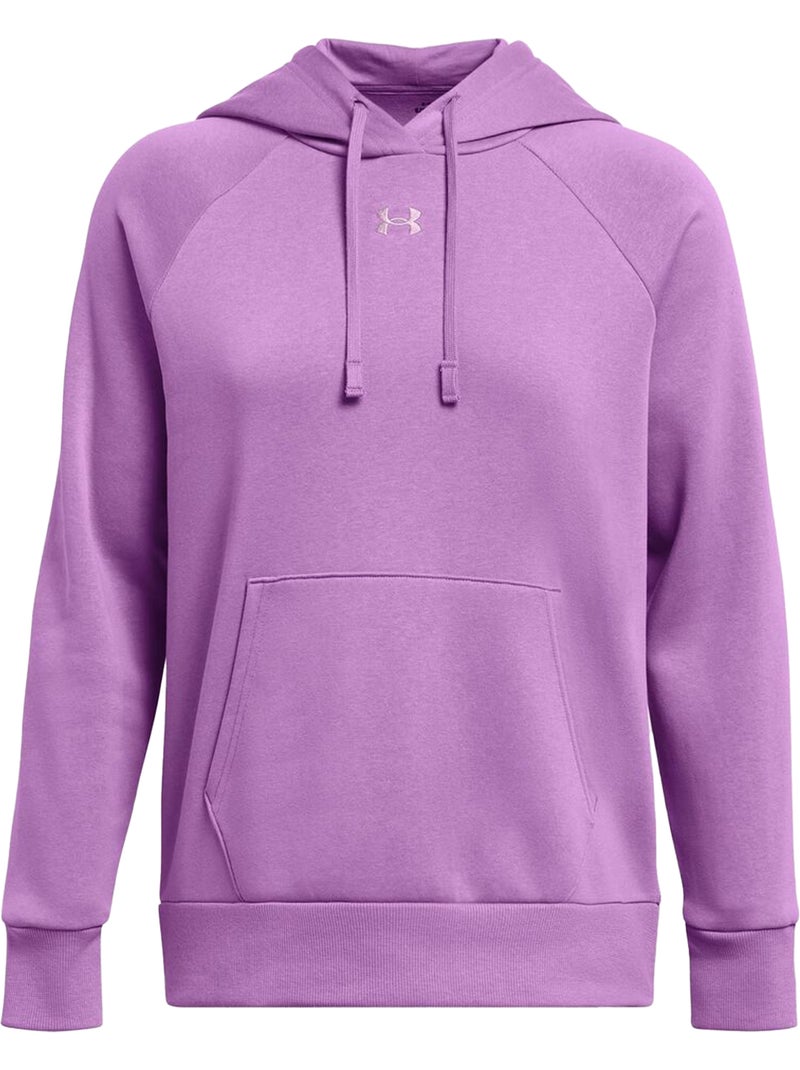 Sweat à capuche rival - sous armure Violet clair - Kiabi