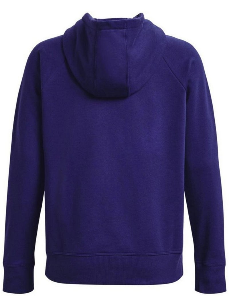 Sweat à capuche rival hb - sous armure Bleu marine - Kiabi