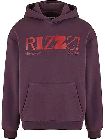 Sweat à capuche rizzz - mister tee