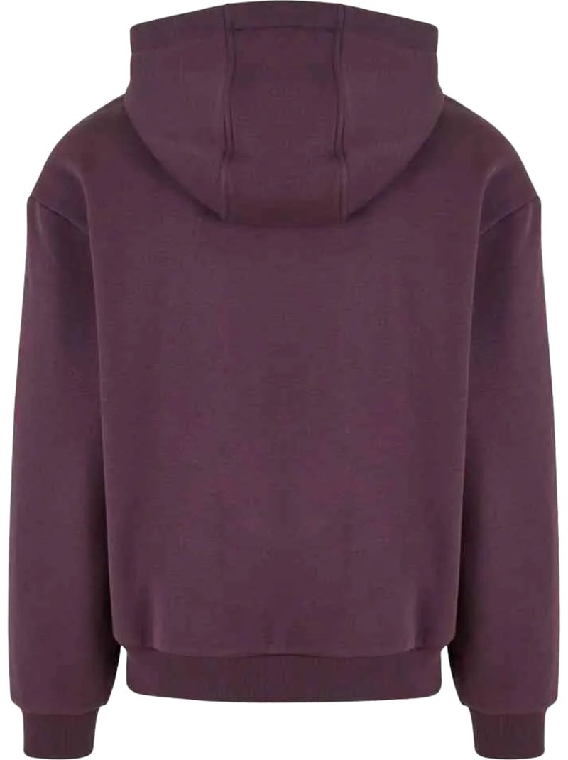 Sweat à capuche rizzz - mister tee Violet prune - Kiabi