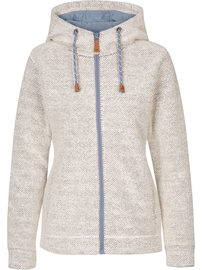 Sweat à capuche ronee - trespass Blanc nacré - Kiabi