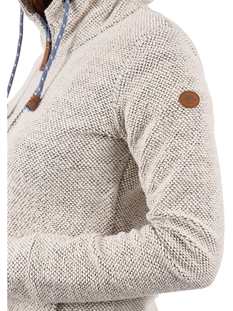 Sweat à capuche ronee - trespass Blanc nacré - Kiabi