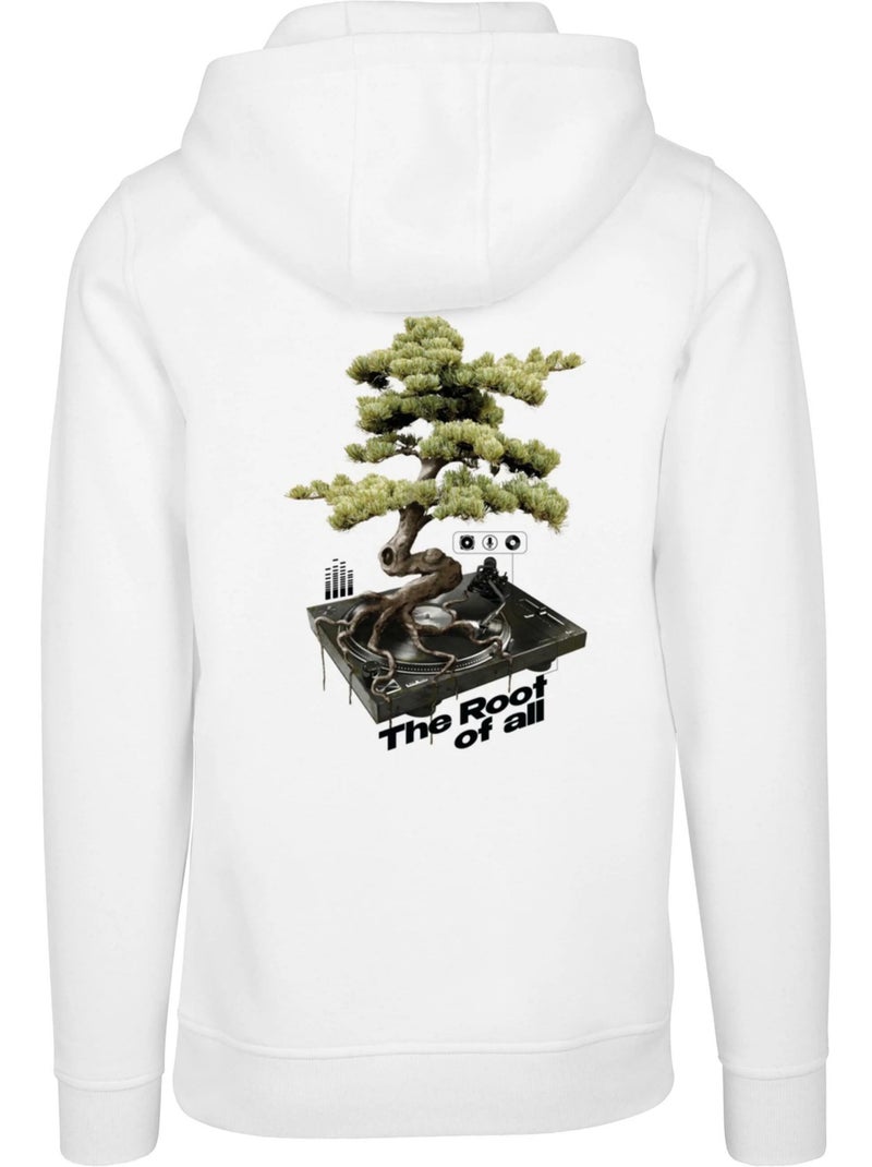 Sweat à capuche root of all - mister tee Blanc - Kiabi