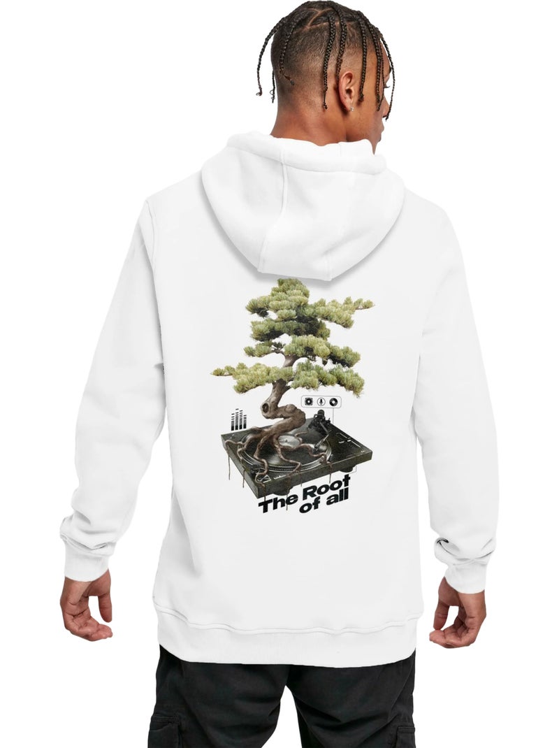 Sweat à capuche root of all - mister tee Blanc - Kiabi