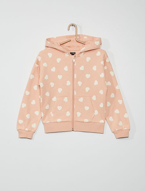 sweat asics fille rose