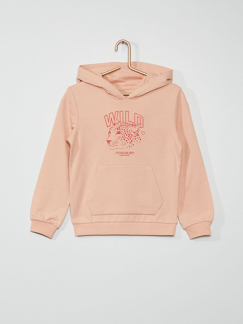 sweat asics fille rose