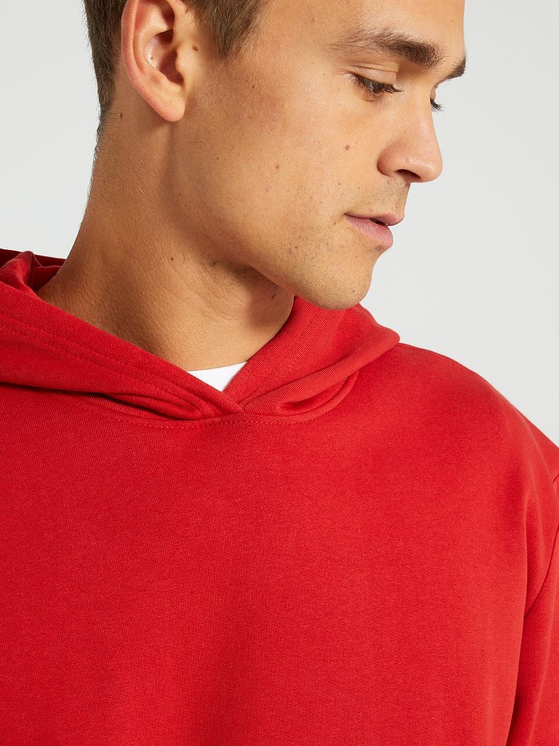 Sweat Capuche 1302294 Rouge