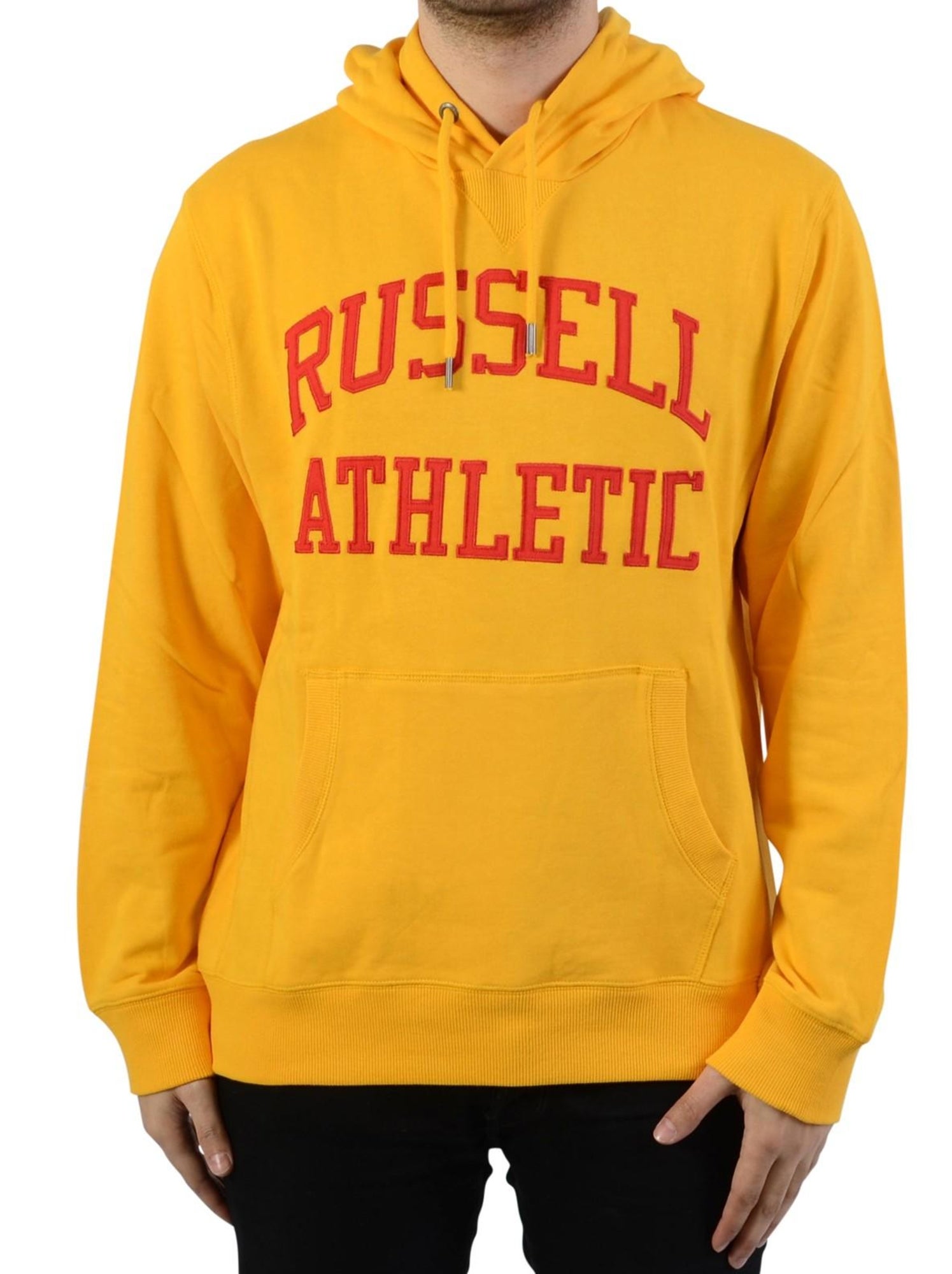 Sweat à Capuche Russell Athletic Pour Homme Ou Femme – Marron, Taille XS, état Très Bon