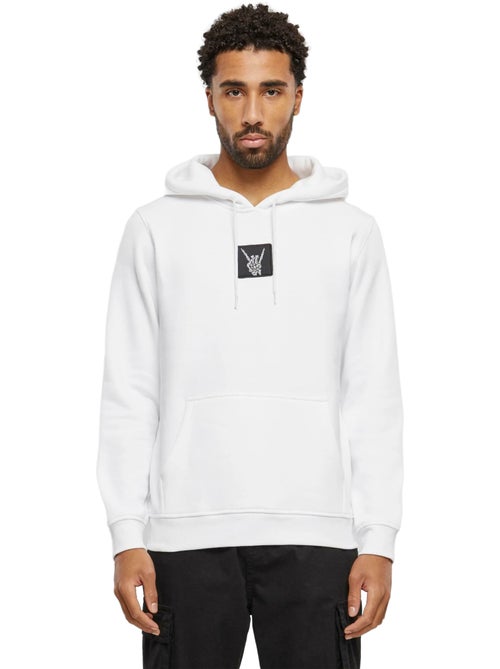 Sweat à capuche skelett patch - mister tee - Kiabi