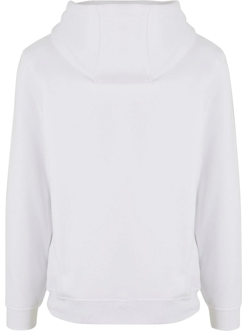 Sweat à capuche skelett patch - mister tee Blanc - Kiabi