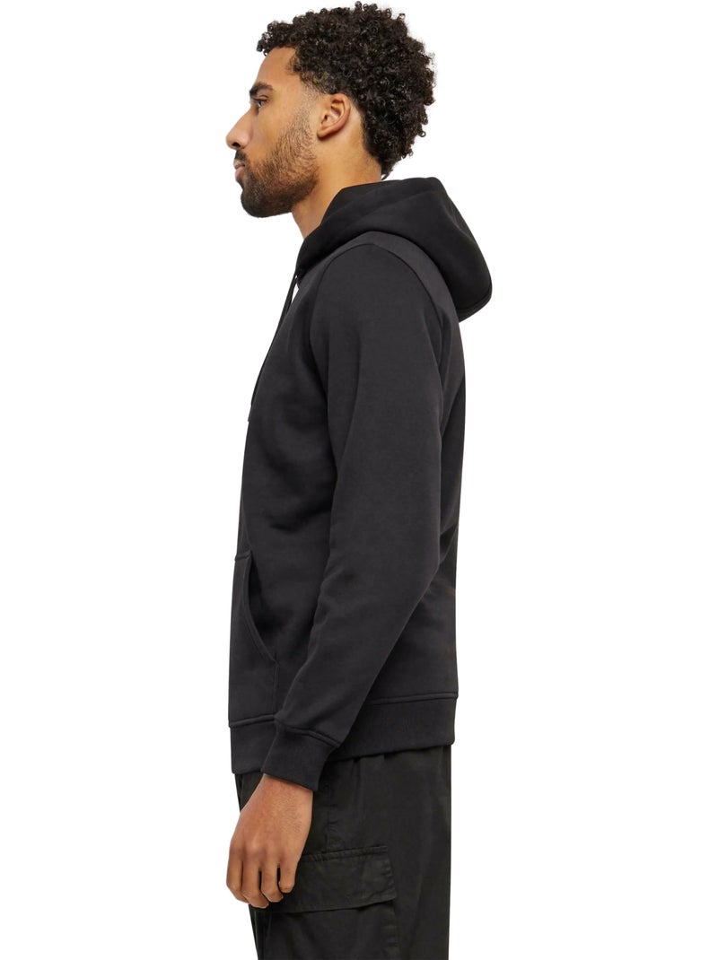 Sweat à capuche skelett patch - mister tee Blanc - Kiabi