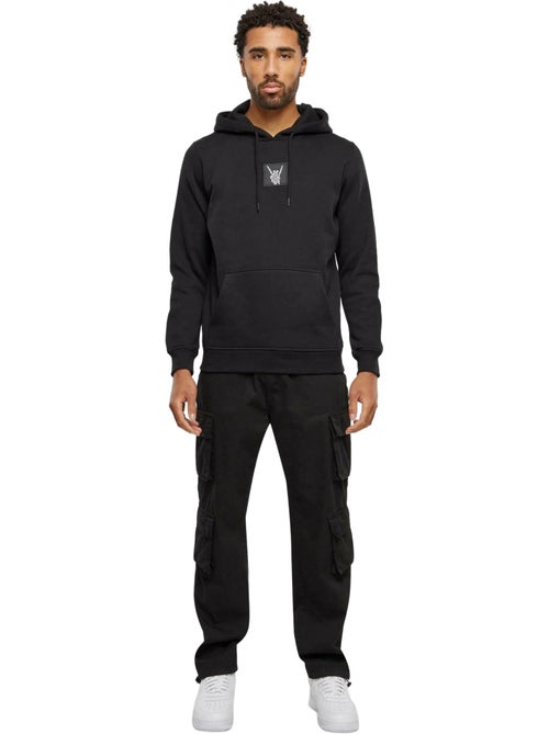 Sweat à capuche skelett patch - mister tee - Kiabi