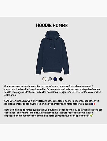 Sweat a capuche SOIT J'AI RAISON SOIT TU AS TORT