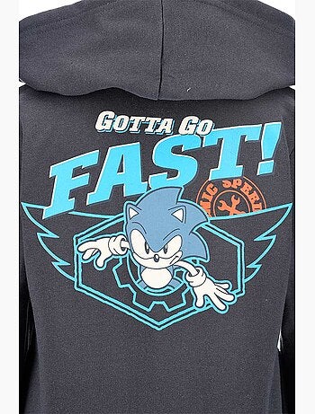 Sweat à Capuche Sonic | Licence Officielle