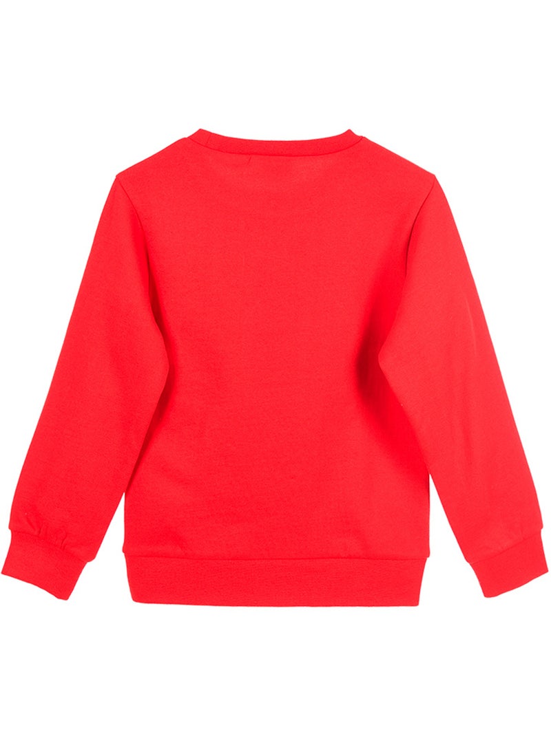Sweat à Capuche Sonic  | Licence Officielle Rouge - Kiabi