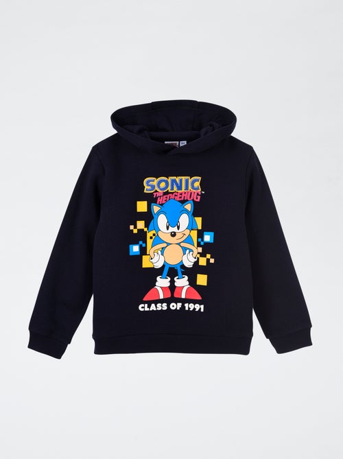 Sweat à capuche 'Sonic' 'SEGA' - Kiabi