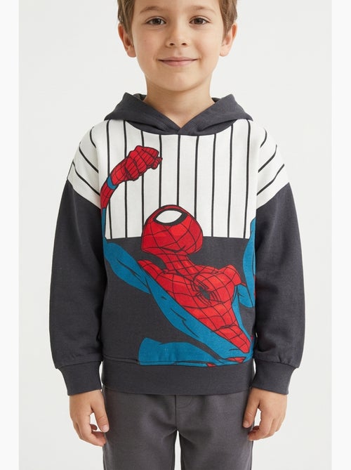 Sweat à Capuche Spider-Man | Licence Officielle - Kiabi Sweat à Capuche Spider-Man | Licence Officielle - Kiabi