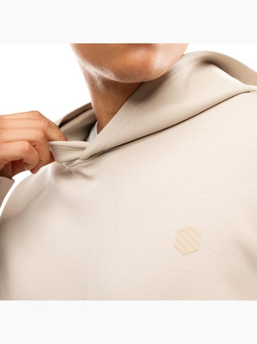 Sweat à capuche sport homme fitness homme motion sand - Kiabi Sweat à capuche sport homme fitness homme motion sand - Kiabi