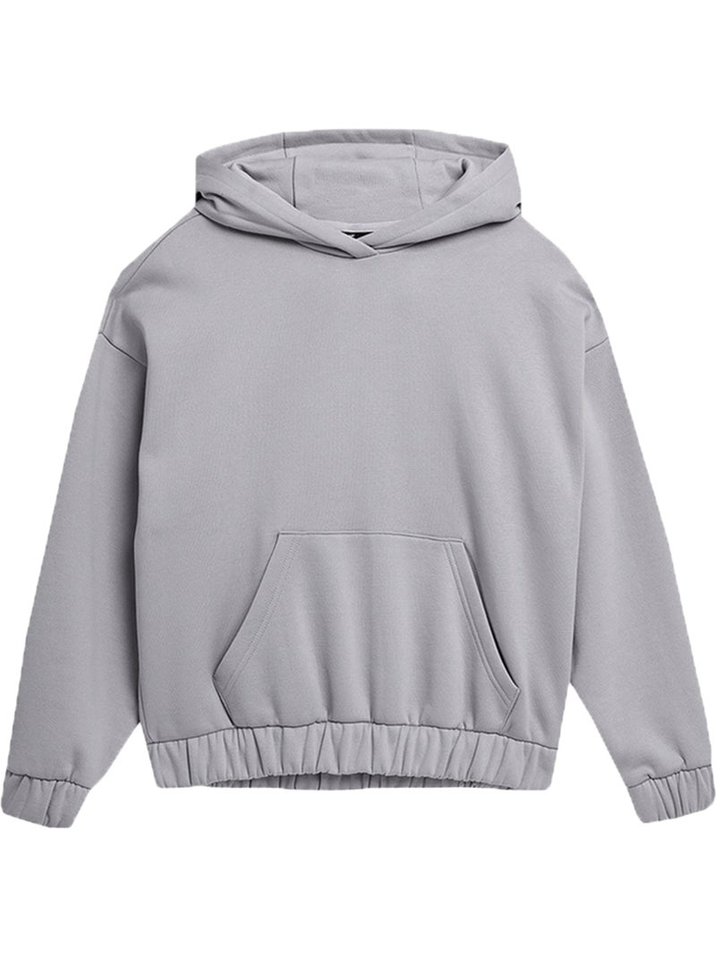 Sweat à capuche ss23tswsf255 - 4f Gris clair - Kiabi