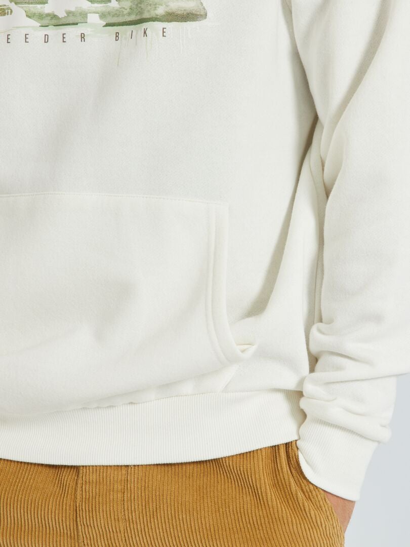 Sweat à capuche 'Star Wars' Blanc - Kiabi