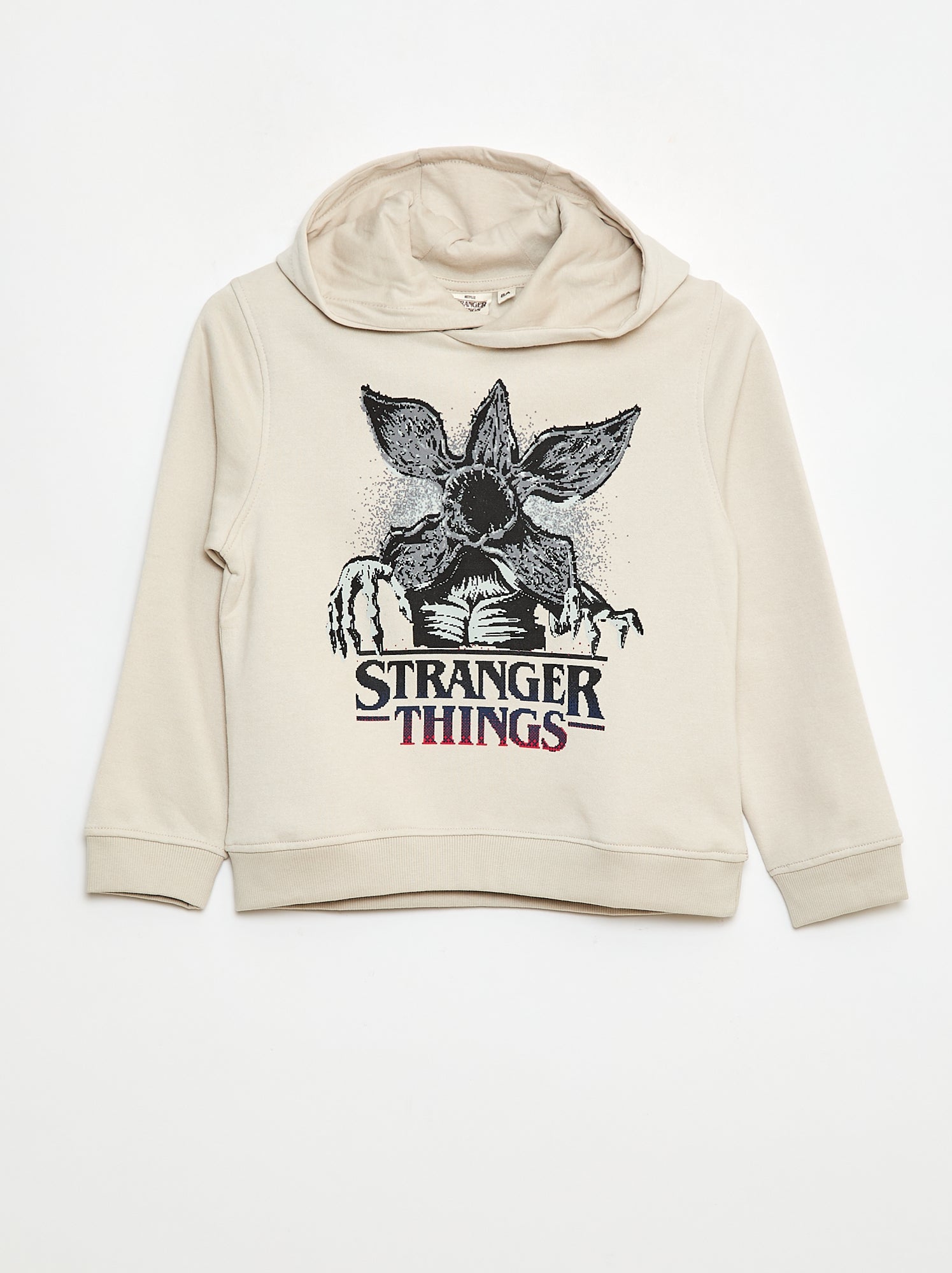 Sweat à Capuche Vetements Paris Style Stranger Things - Taille S, Noir, Occasion Très Bon état