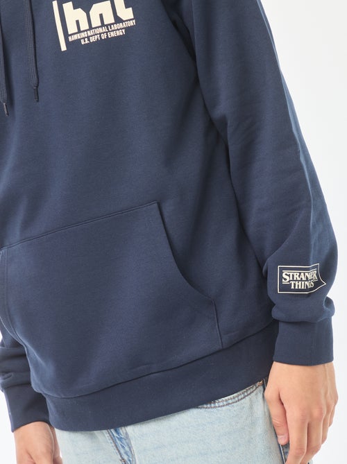 Sweat à capuche 'Stranger Things' imprimé recto-verso - Kiabi