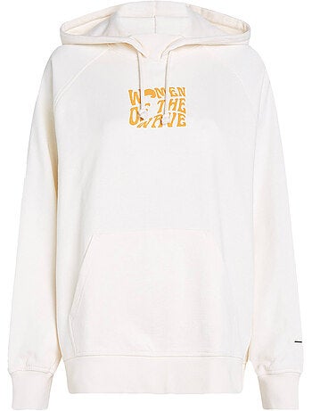 Sweat à capuche style imprimé au dos women of the wave - o´neill