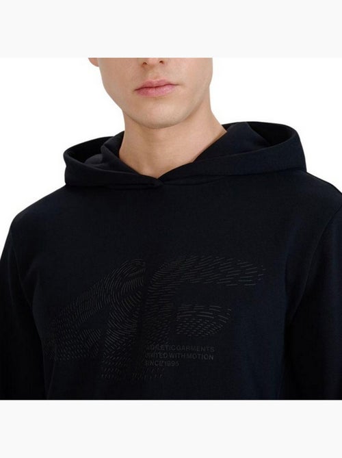 Sweat à capuche style logo m1585 - 4f - Kiabi