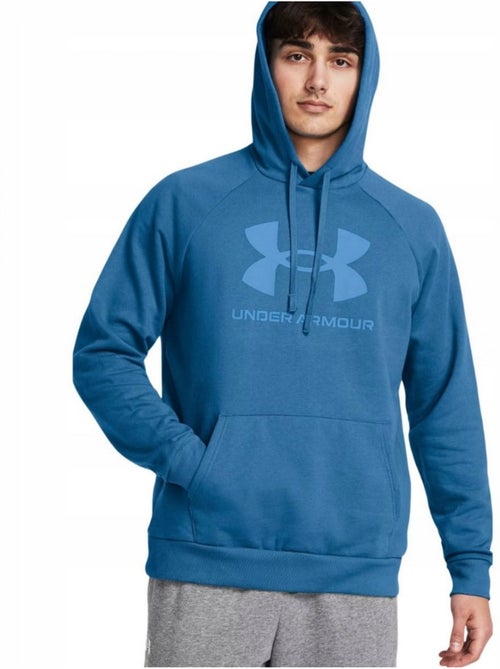 Sweat à capuche style logo rival - sous armure - Kiabi