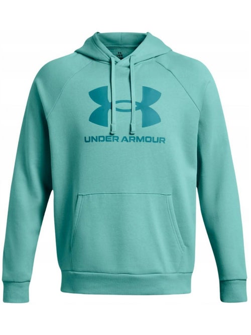 Sweat à capuche style logo rival - sous armure - Kiabi
