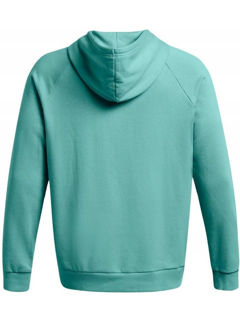 Sweat à capuche style logo rival - sous armure Bleu - Kiabi