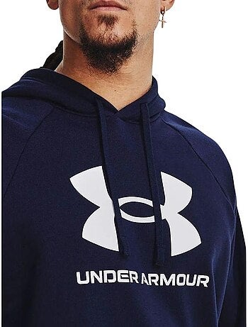 Sweat à capuche style logo rival - sous armure