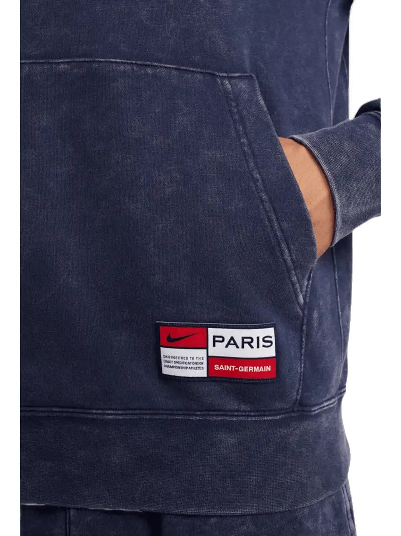 Sweat à capuche style paris saint-germain - nike Bleu marine - Kiabi